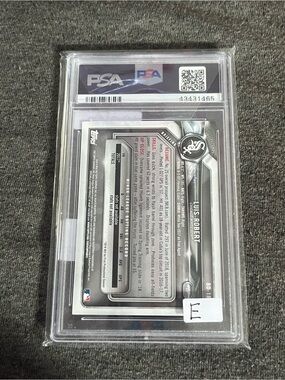 2018 Draft Luis Robert Sky Blue Rookie Card - PSA Graded